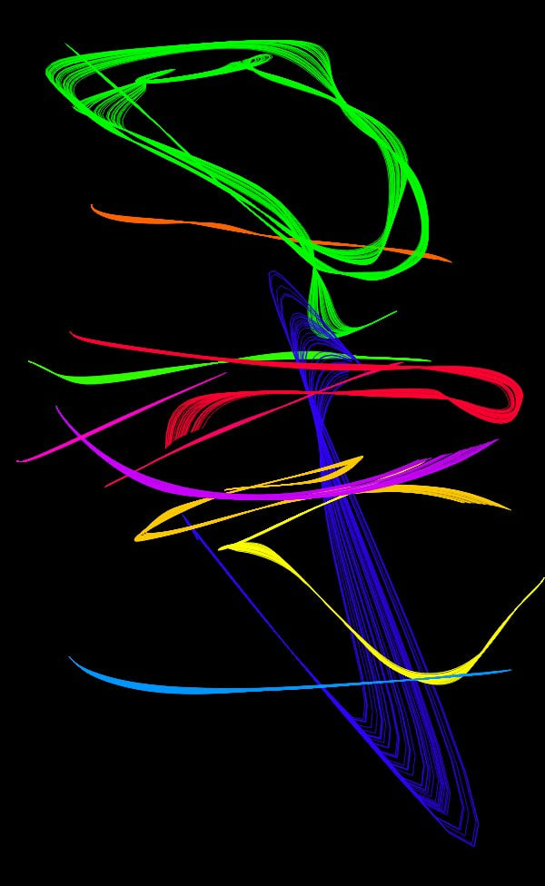 Squiggles #1 by charles elwert 