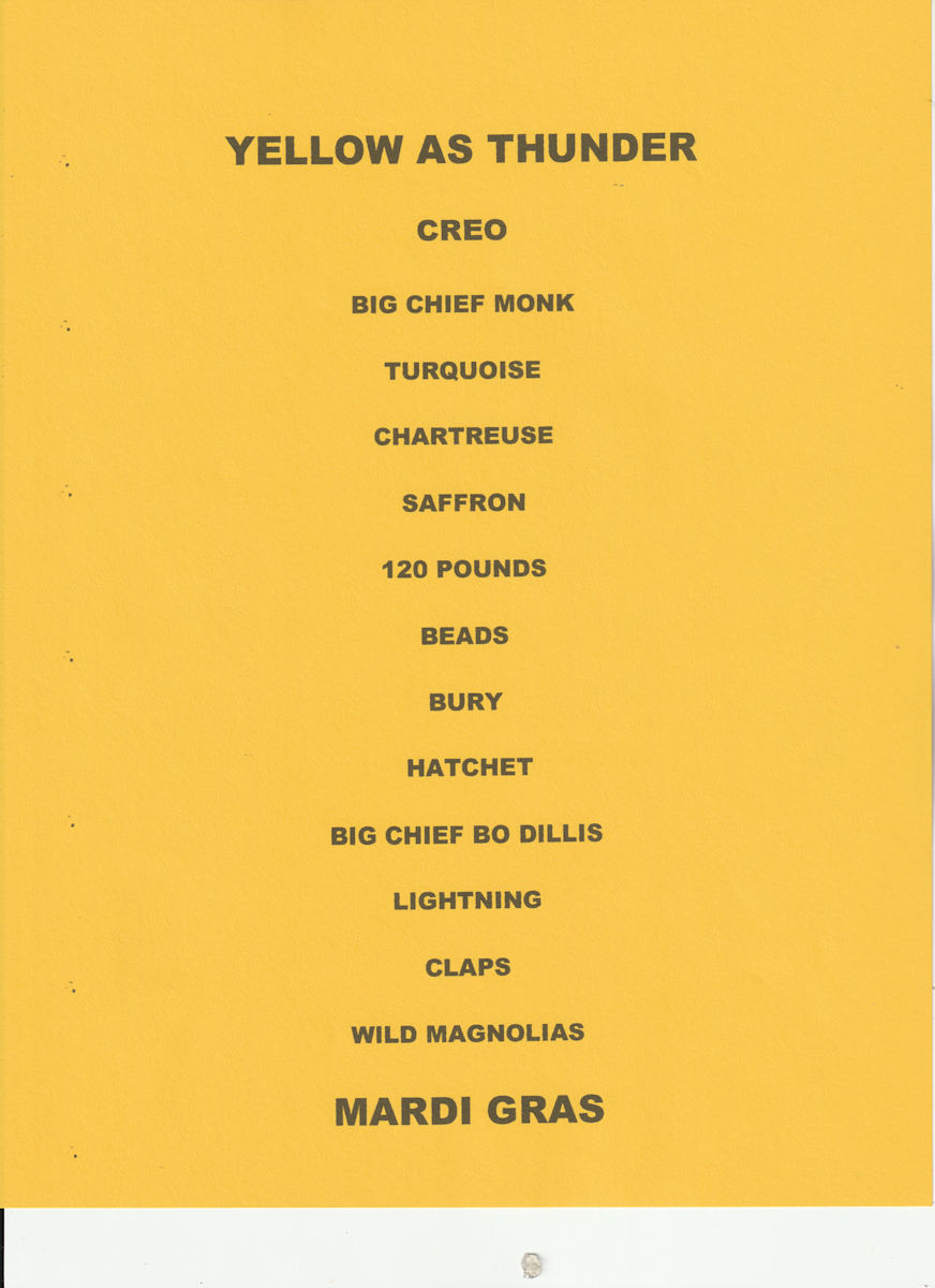 YELLOW AS THUNDER by charles elwert, Image 1.