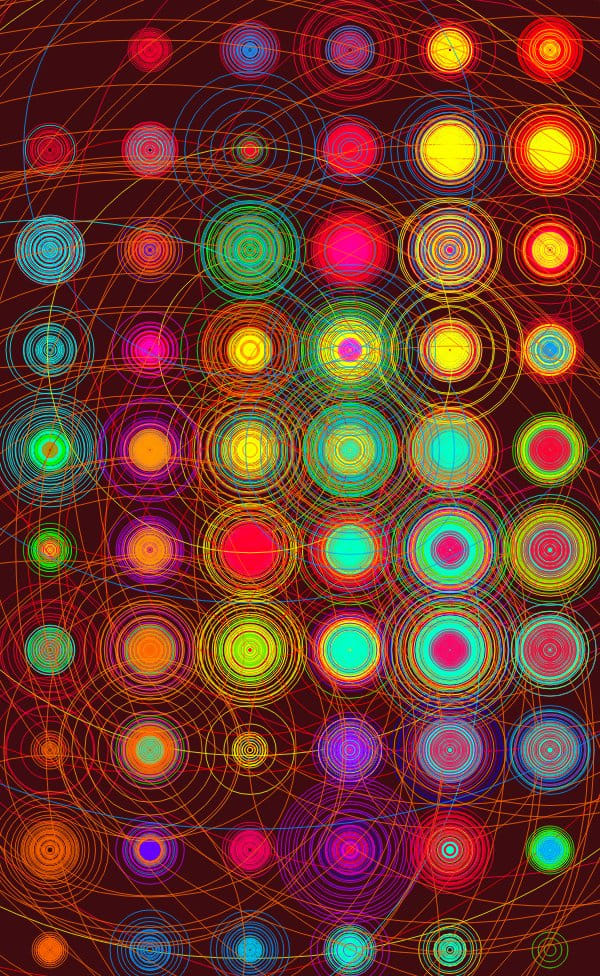 Circles #3 by charles elwert 