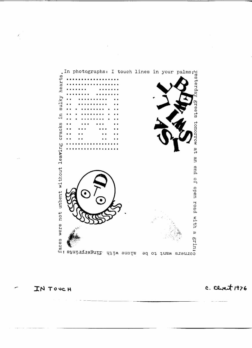 TYPEWRITER & STAMPS #2 by charles elwert  Image: in touch