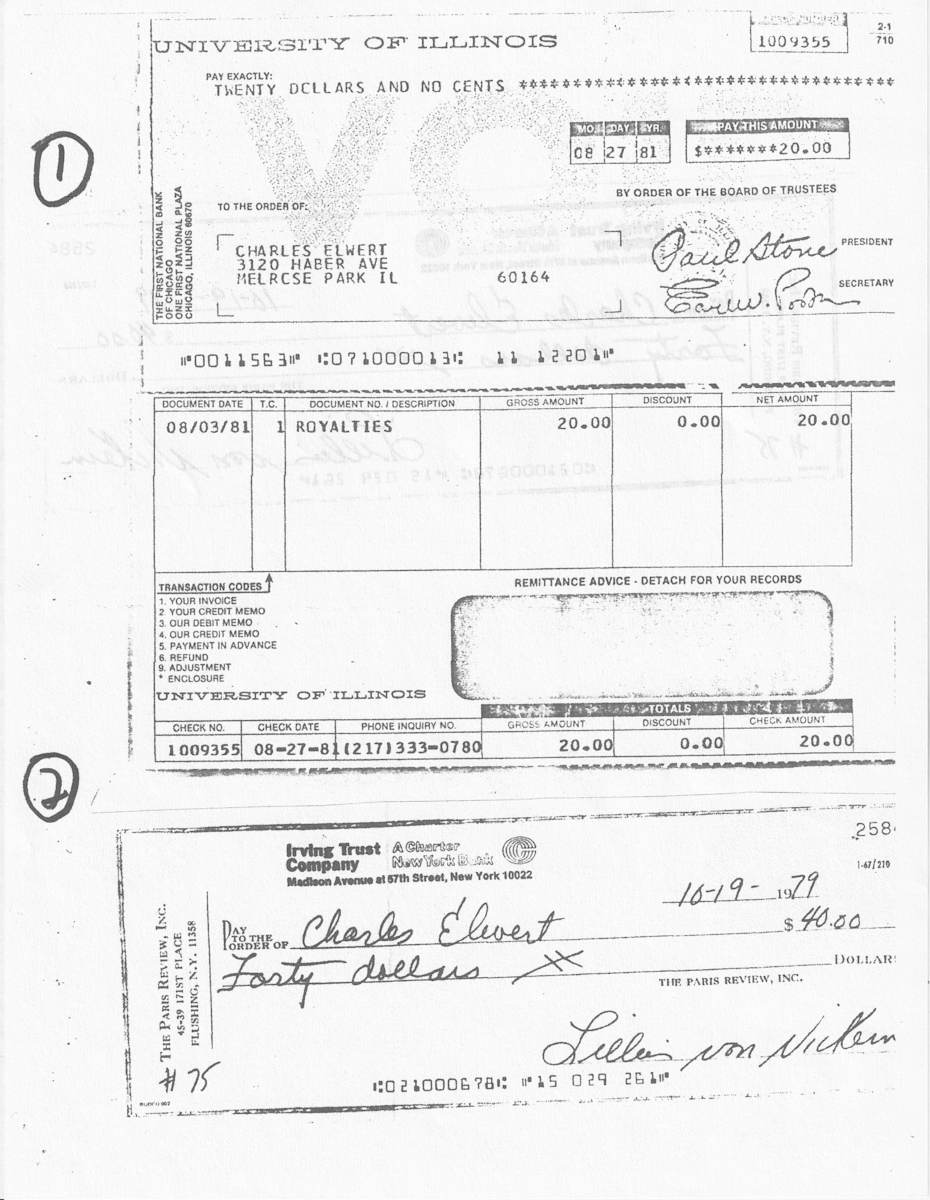 ROYALTIES by charles elwert  Image: "I HEARD THE SONG OF POET WHO DIED IN THE GUTTER"...BOB DYLAN
A HARD RAIN DID FALL: READ UM AND WEEP>>>>$60