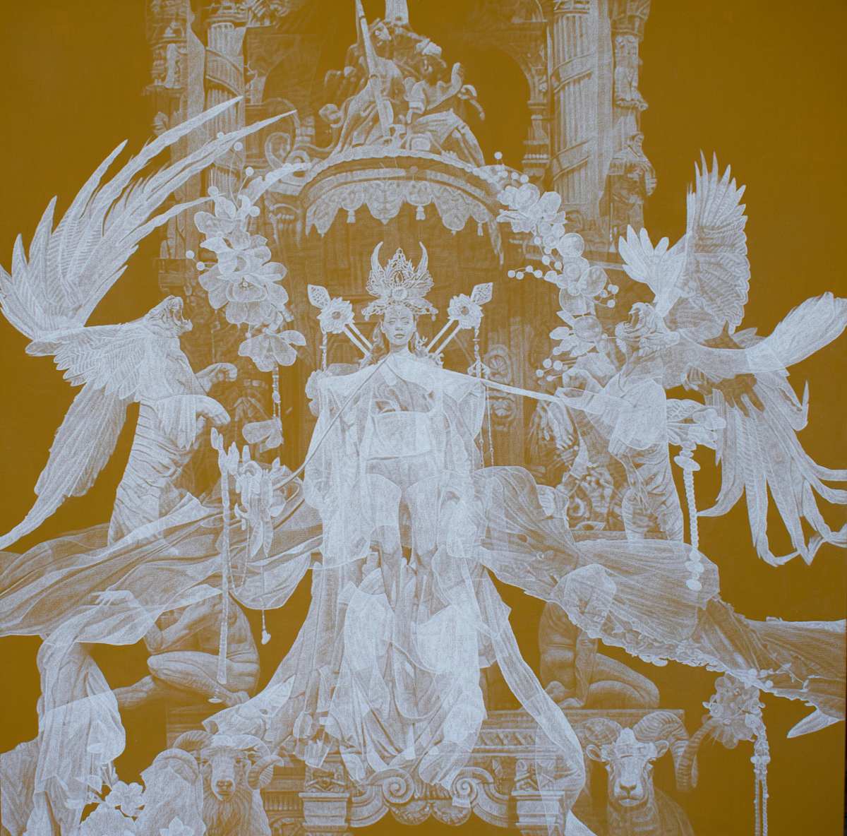 The Temple guardians. by Julio Cesar, Image 1.