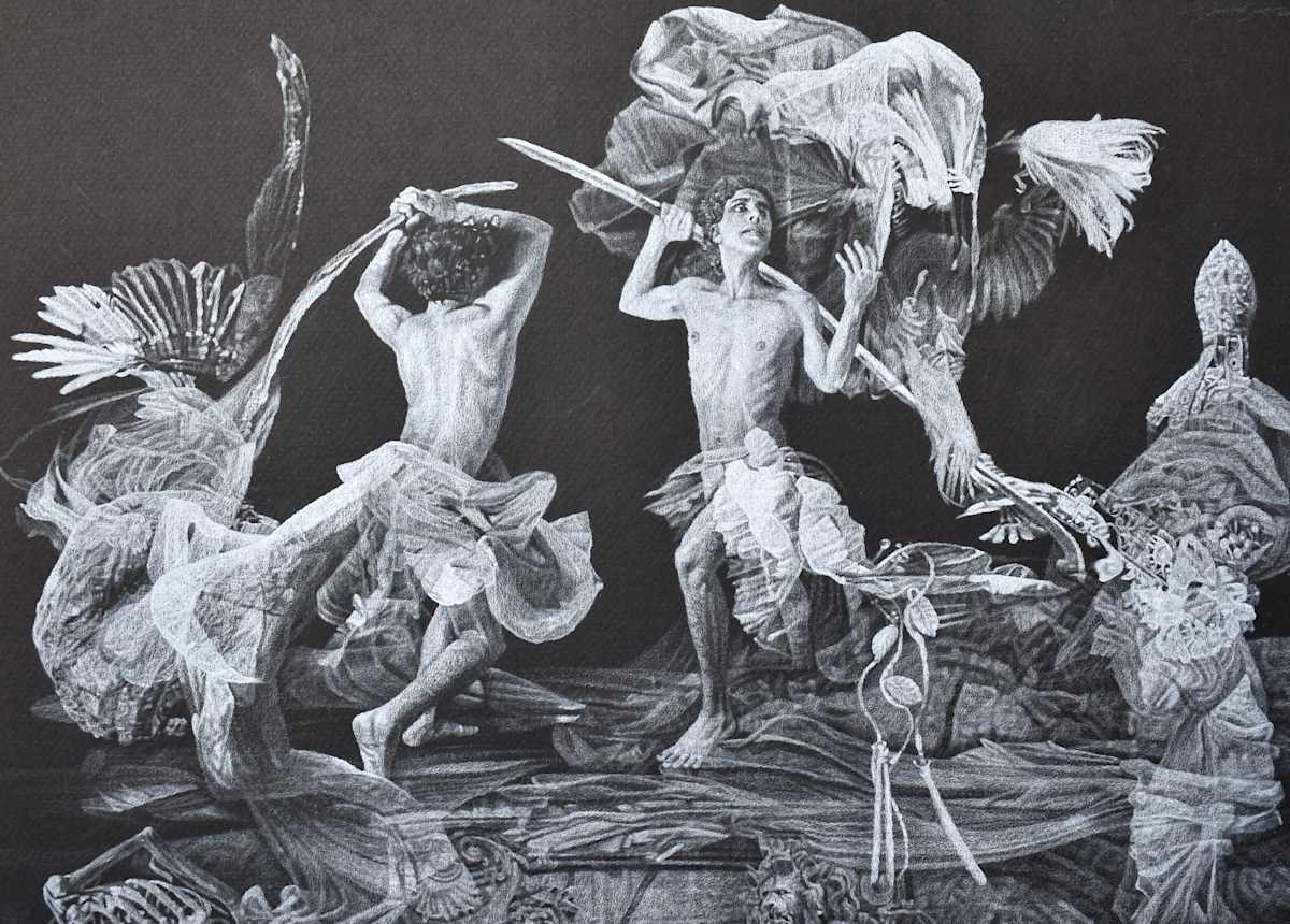 Divine comedy. 4 Circle by Julio Cesar, Image 1.