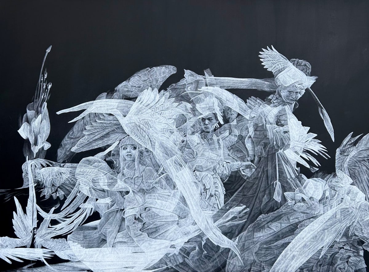 The Garden, 2024 by Julio Cesar  Image: The garden 2024 