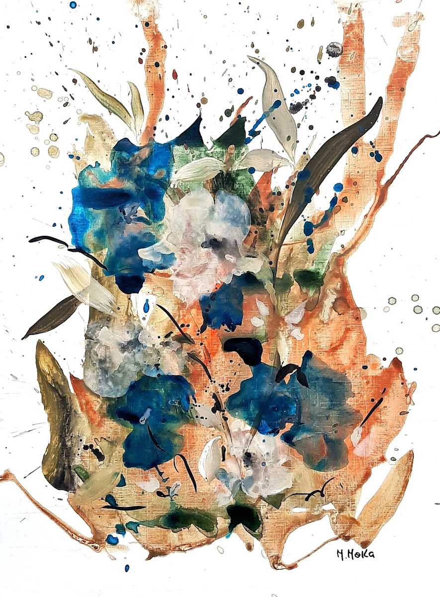 Abstracción botánica l by Moni Moka 