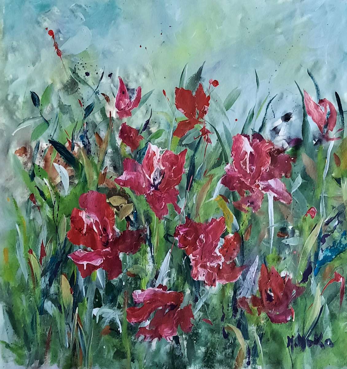 Carmesí by Moni Moka 