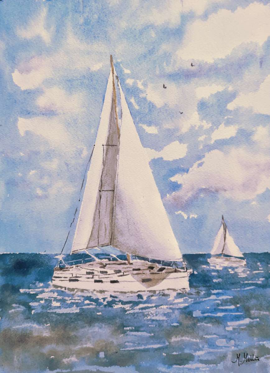 Navegando by Moni Moka  Image: Velero 