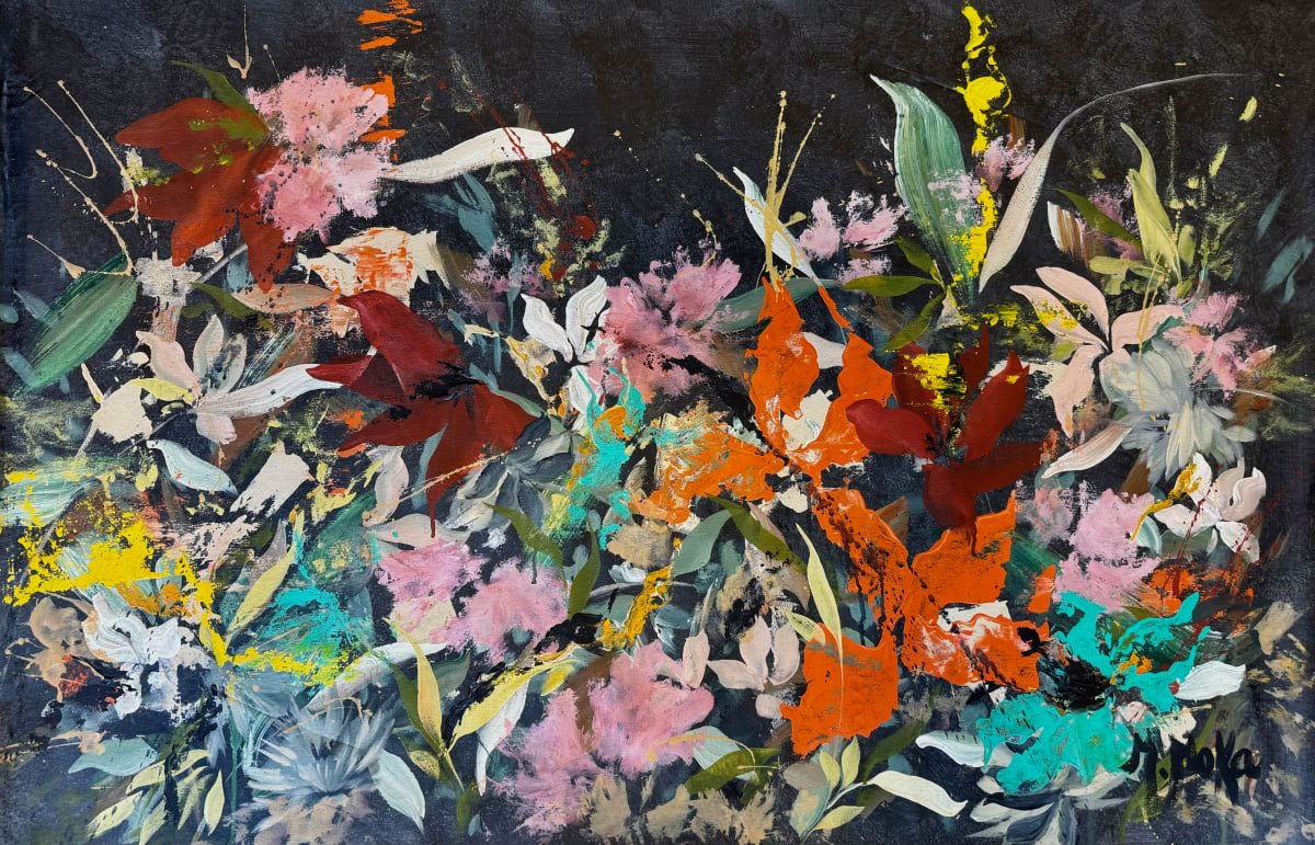 Danza floral nocturna by Moni Moka, Image 1.