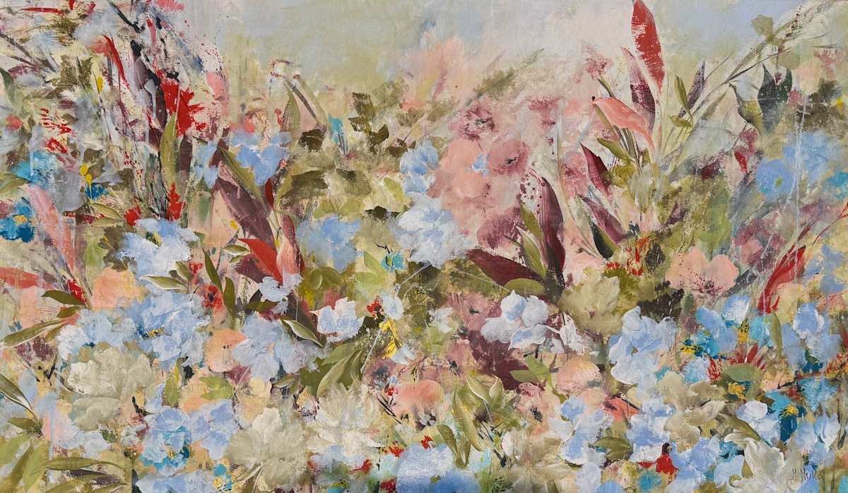 Verano de flores azules by Moni Moka, Image 1.