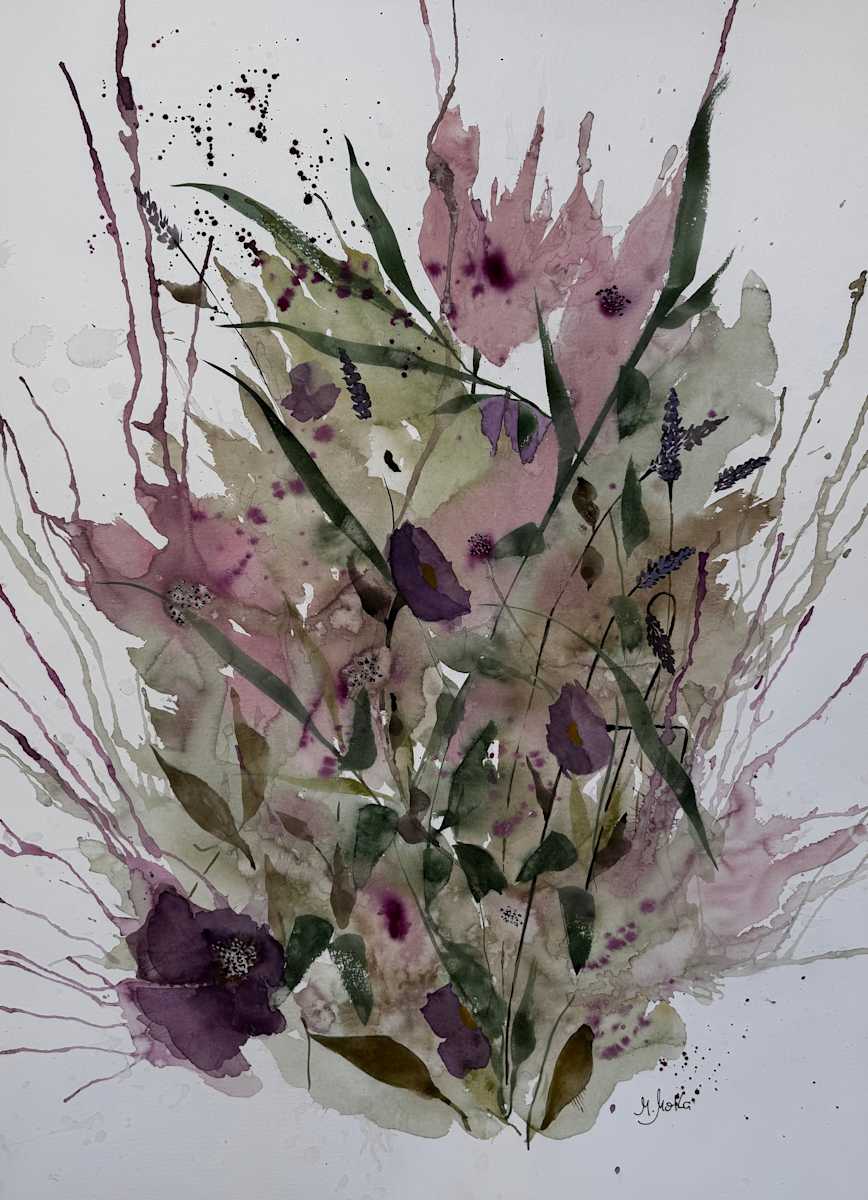 Aguada en rosa by Moni Moka 