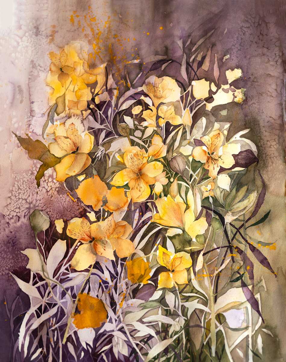 Flores Amancay by Moni Moka 