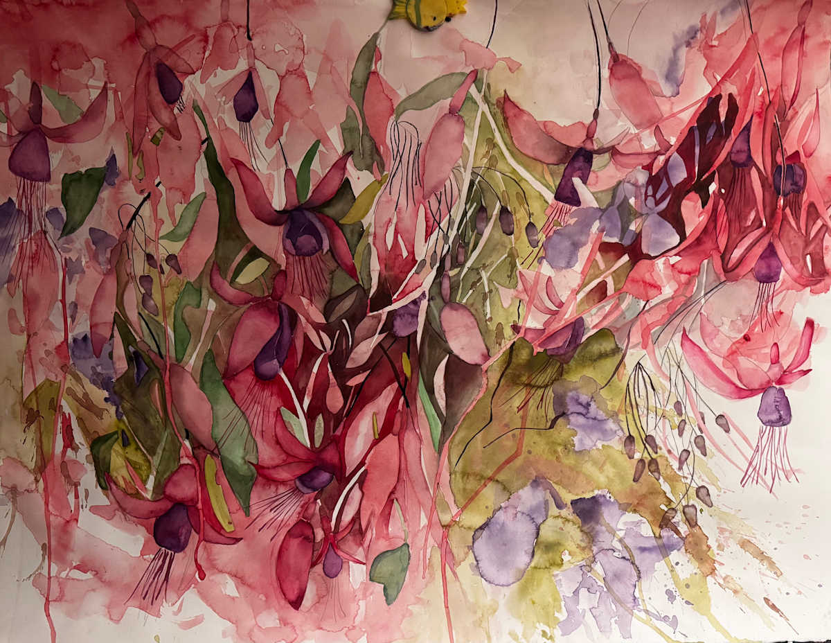 Flores de chilco by Moni Moka 