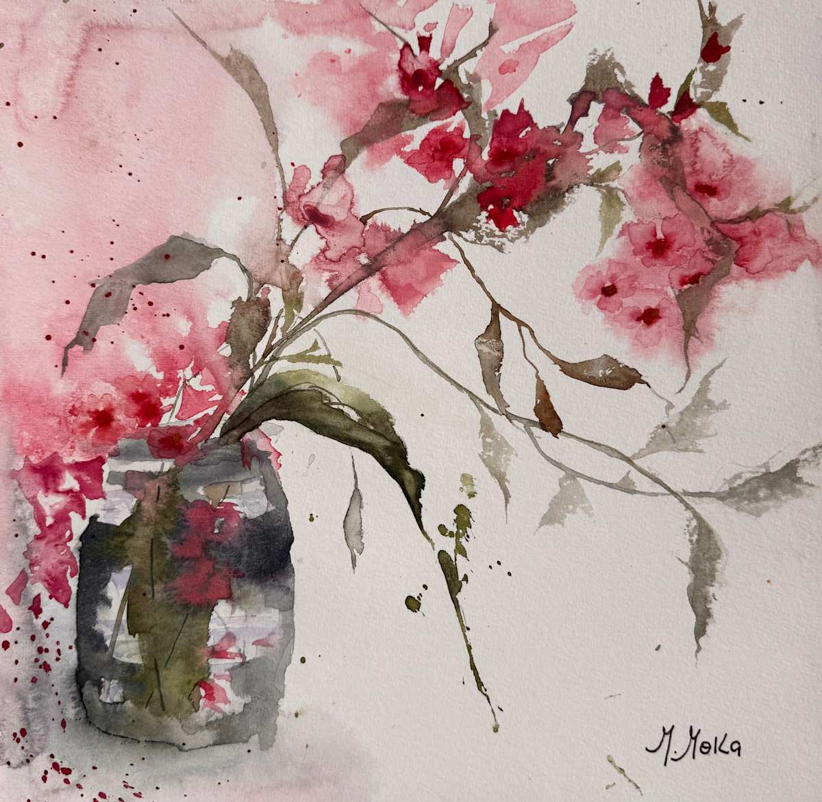 Flores de Cerezo by Moni Moka 