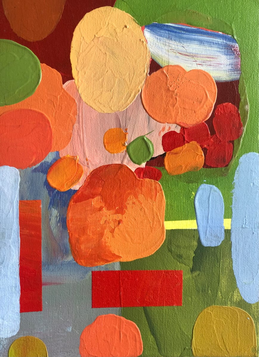 Painting: Forms in Space for Peter by Marianne Wilson 