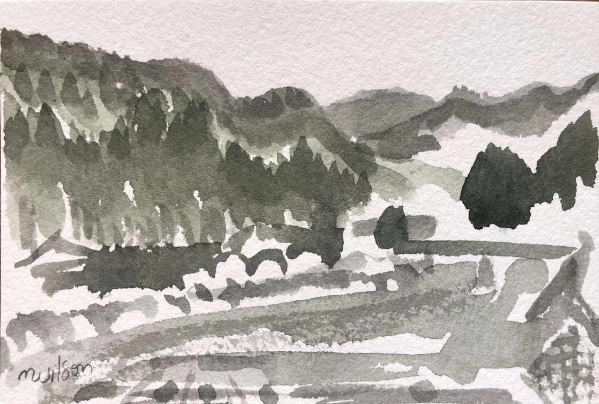 Kyoto Landscape: Sonobe Bridge by Marianne Wilson 