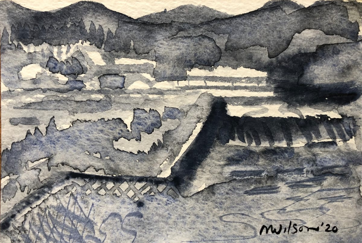 Kyoto Landscape: Sonobe by Marianne Wilson 