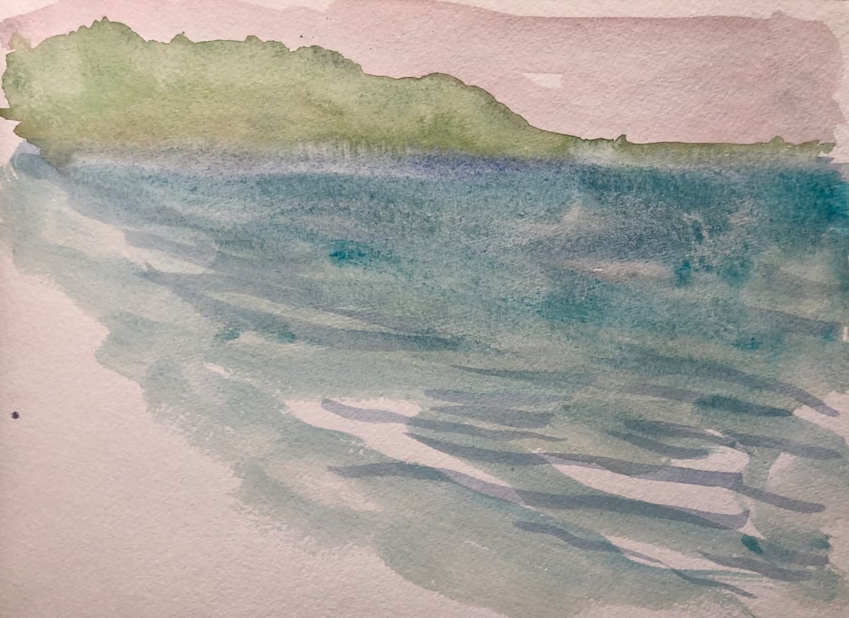 Watercolor: Nice Study, France by Marianne Wilson 