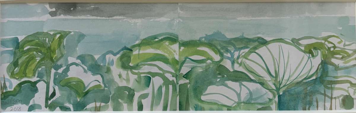 West Lake Lotus #5 by Marianne Wilson Studio 