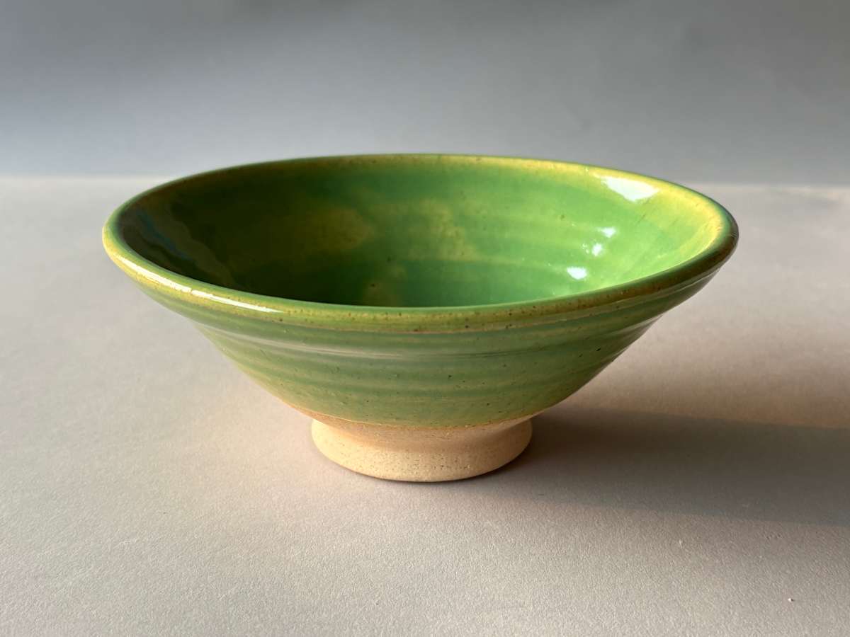 Spring Green Bowl by Marianne Wilson Studio 