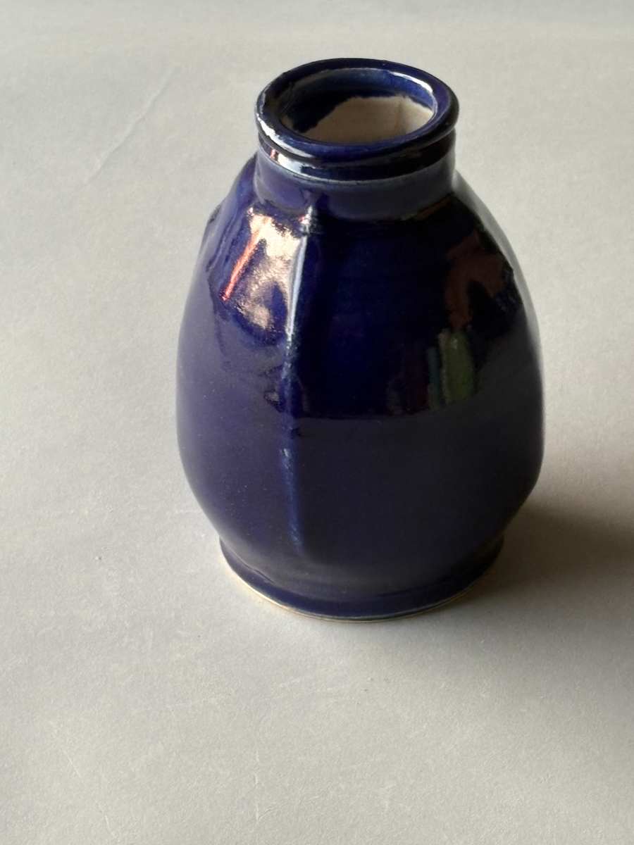 Royal Blue Vase by Marianne Wilson Studio, Image 1.