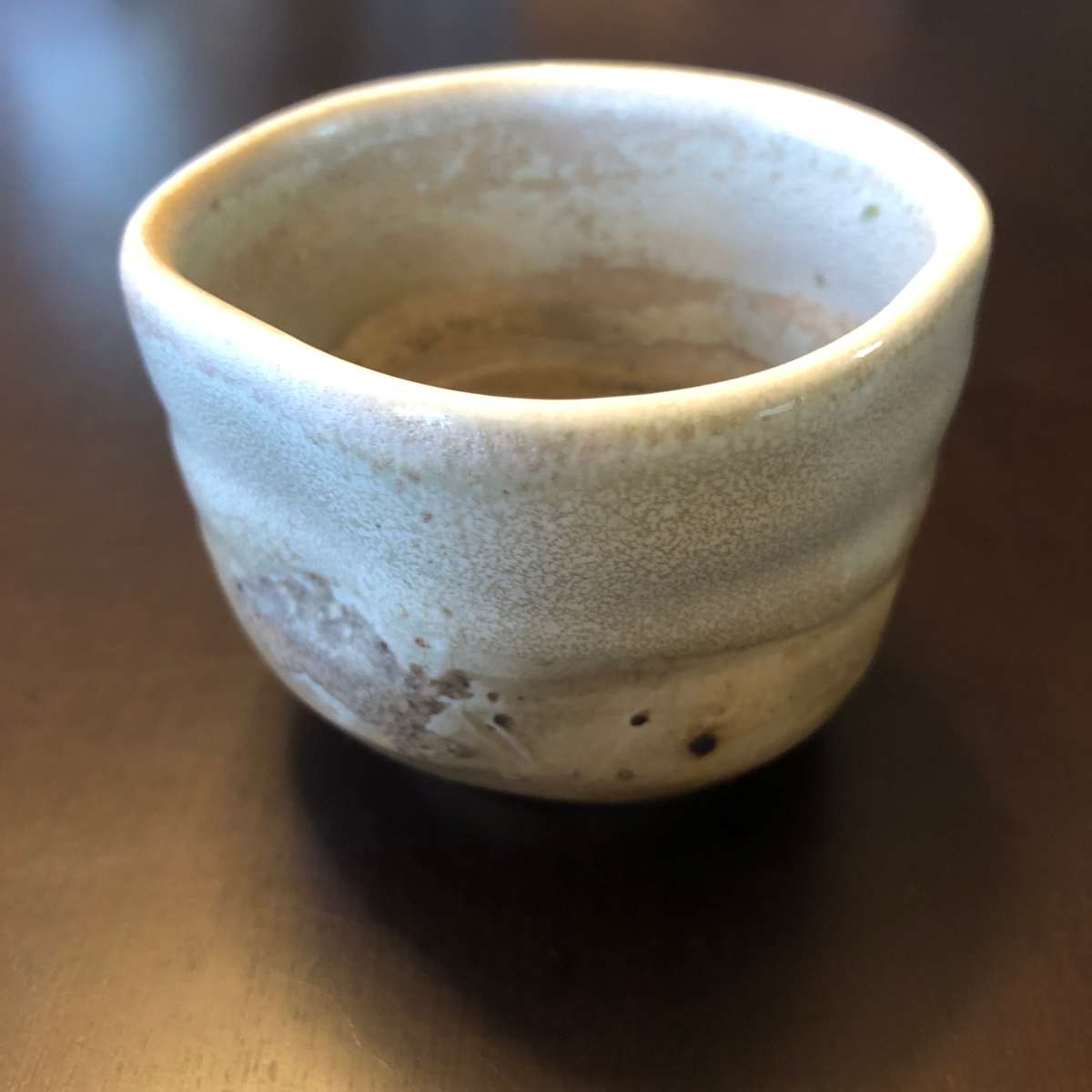 Teacup (yunomi) Anagama fired by Marianne Wilson 