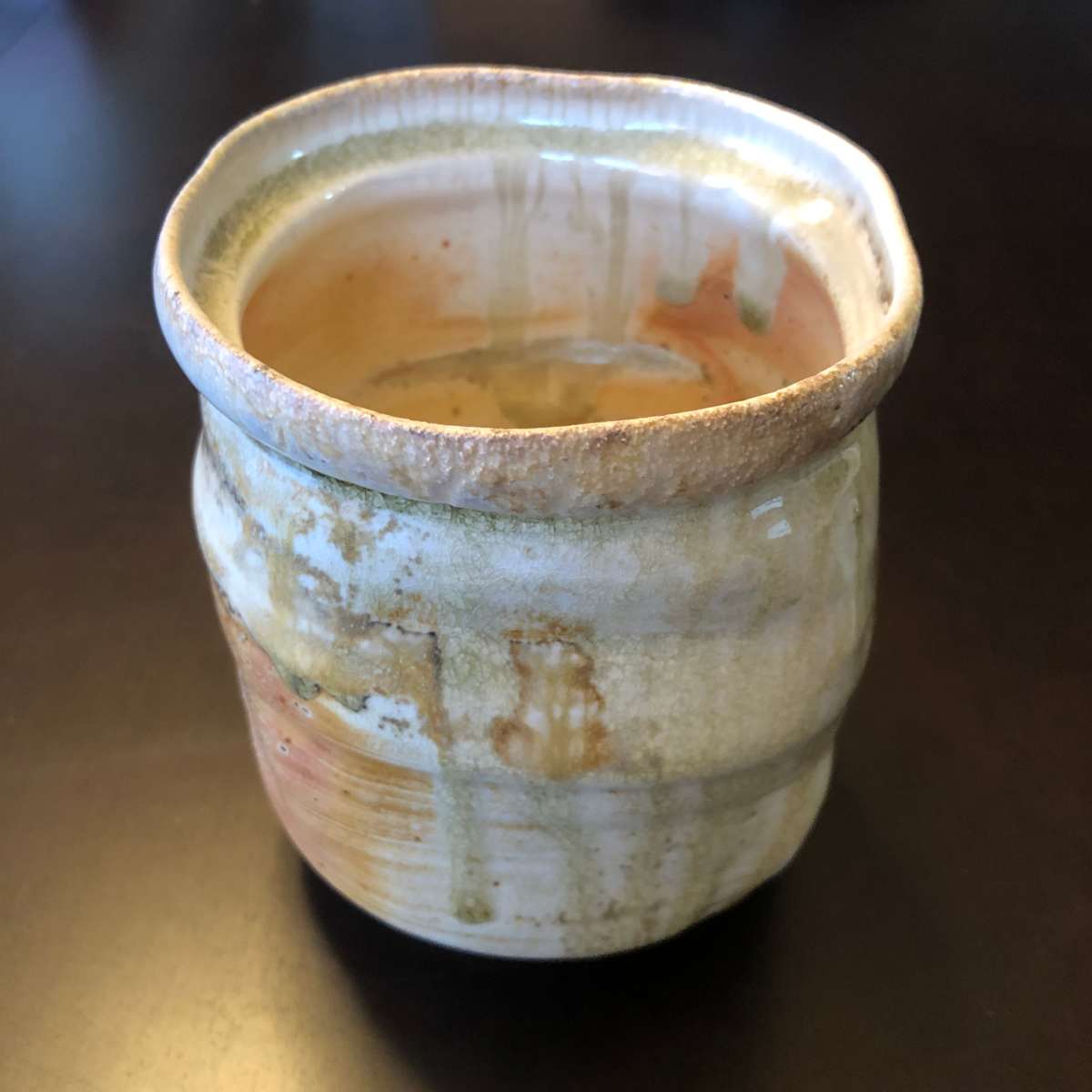 Vessel: Anagama Fired Vessel with Wood Ash by Marianne Wilson 