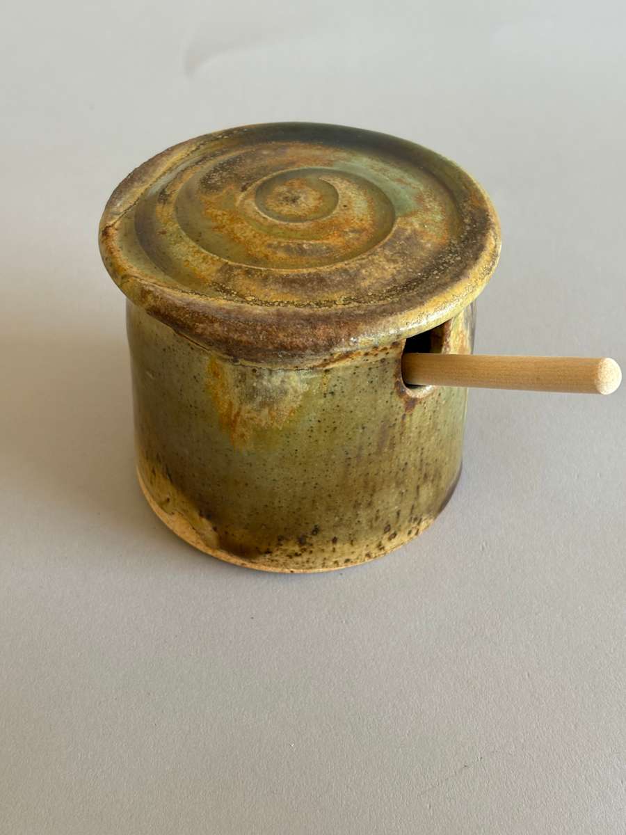 Wood Fired Honey Pot by Marianne Wilson Studio 