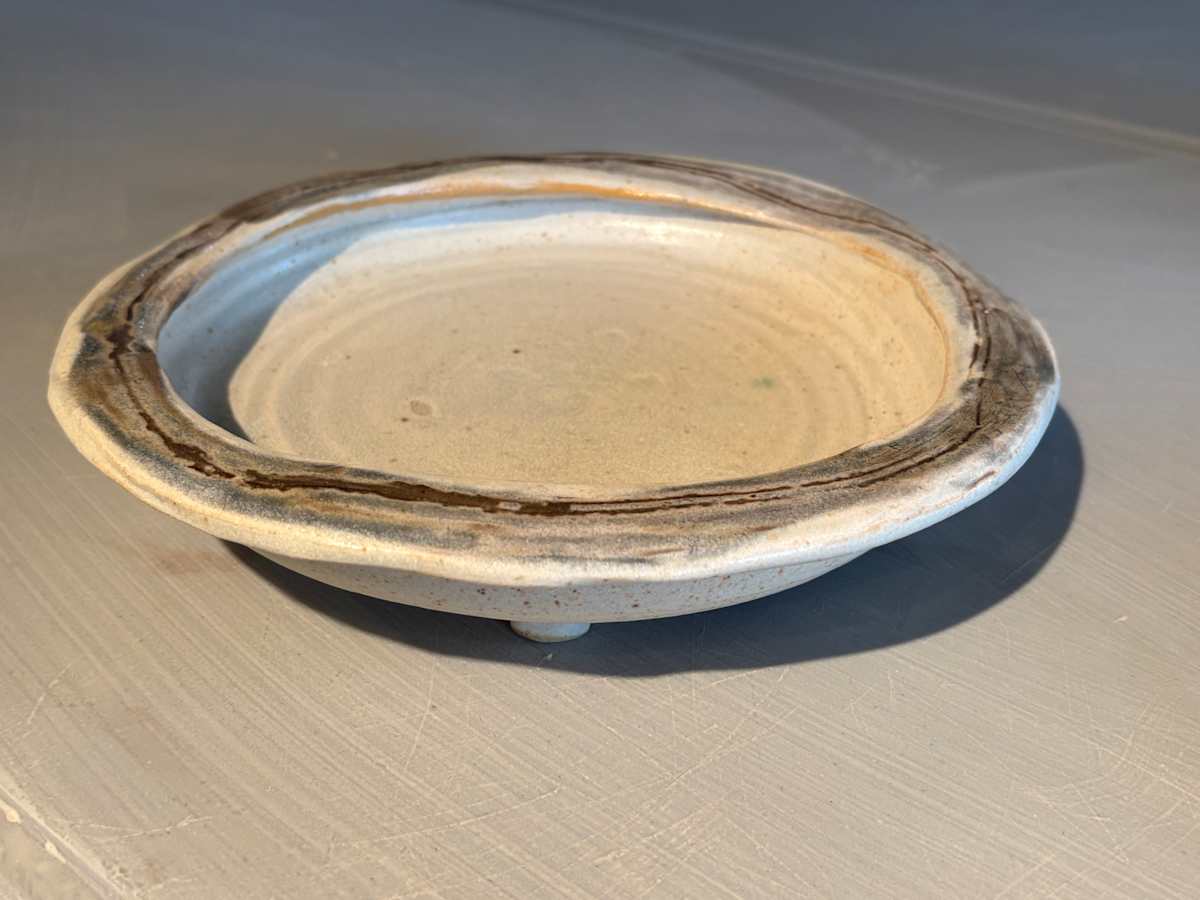 Shallow dish/wide, altered rim by Marianne Wilson Studio 