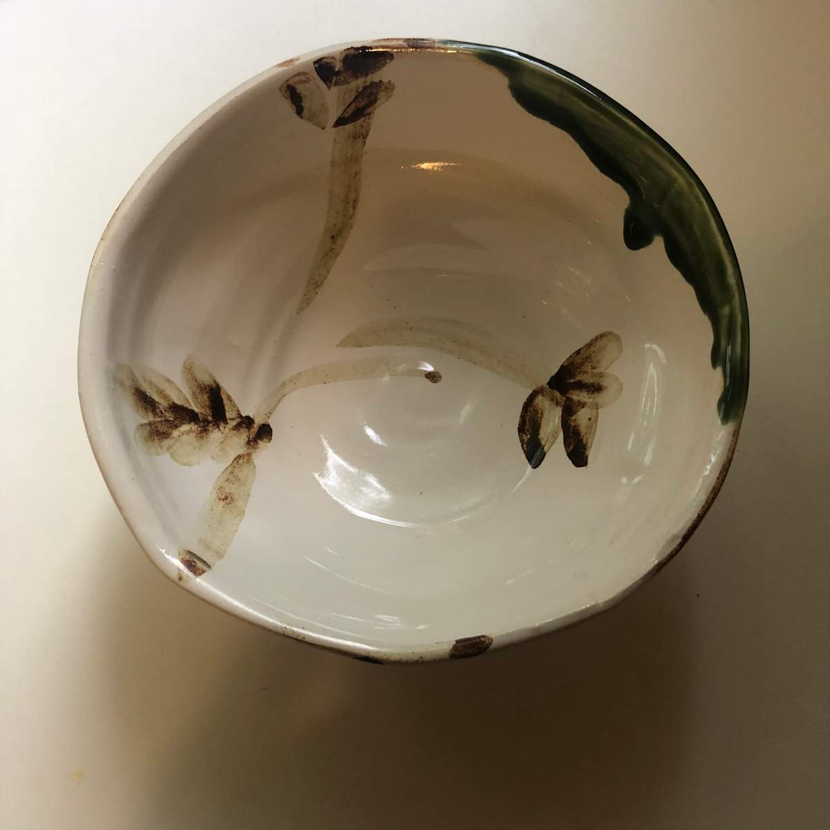 Ceramic Bowl: Oribe 3 by Marianne Wilson 