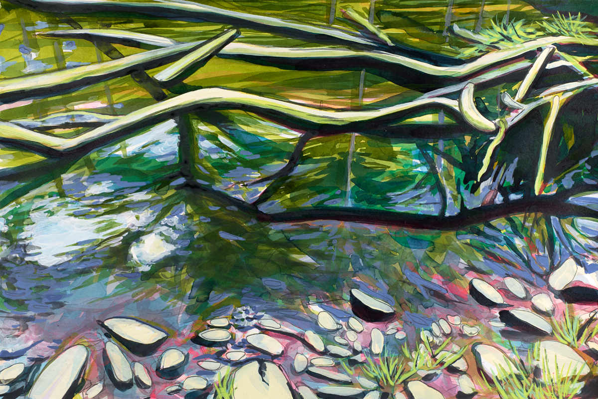 Like a long-legged fly upon a stream by Jen Dunlap, Image 1.