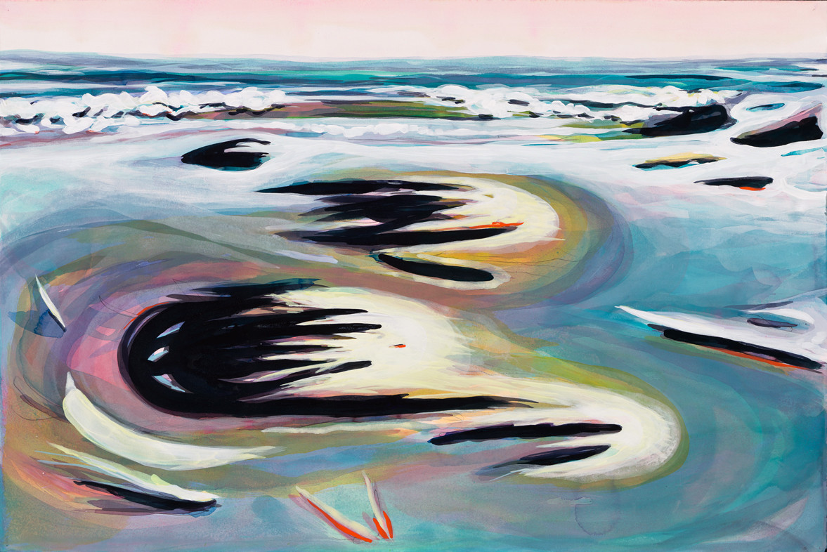 Malibu Beach by Jen Dunlap 