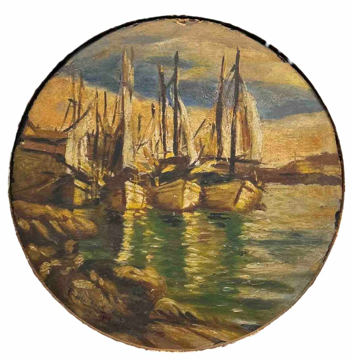 Untitled (Sailing Boats) by Fabian de la Rosa 