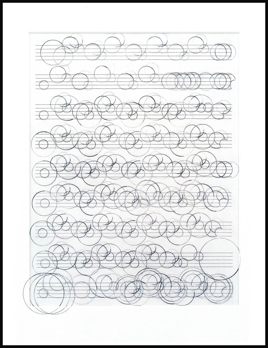 Untitled 1 by Shelby Head  Image: Untitled 1, 60"x 42" paper, 2010