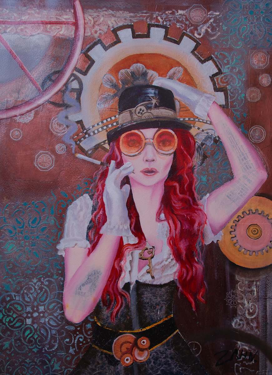 Steam punk study by Zahn du Plessis, Image 1.