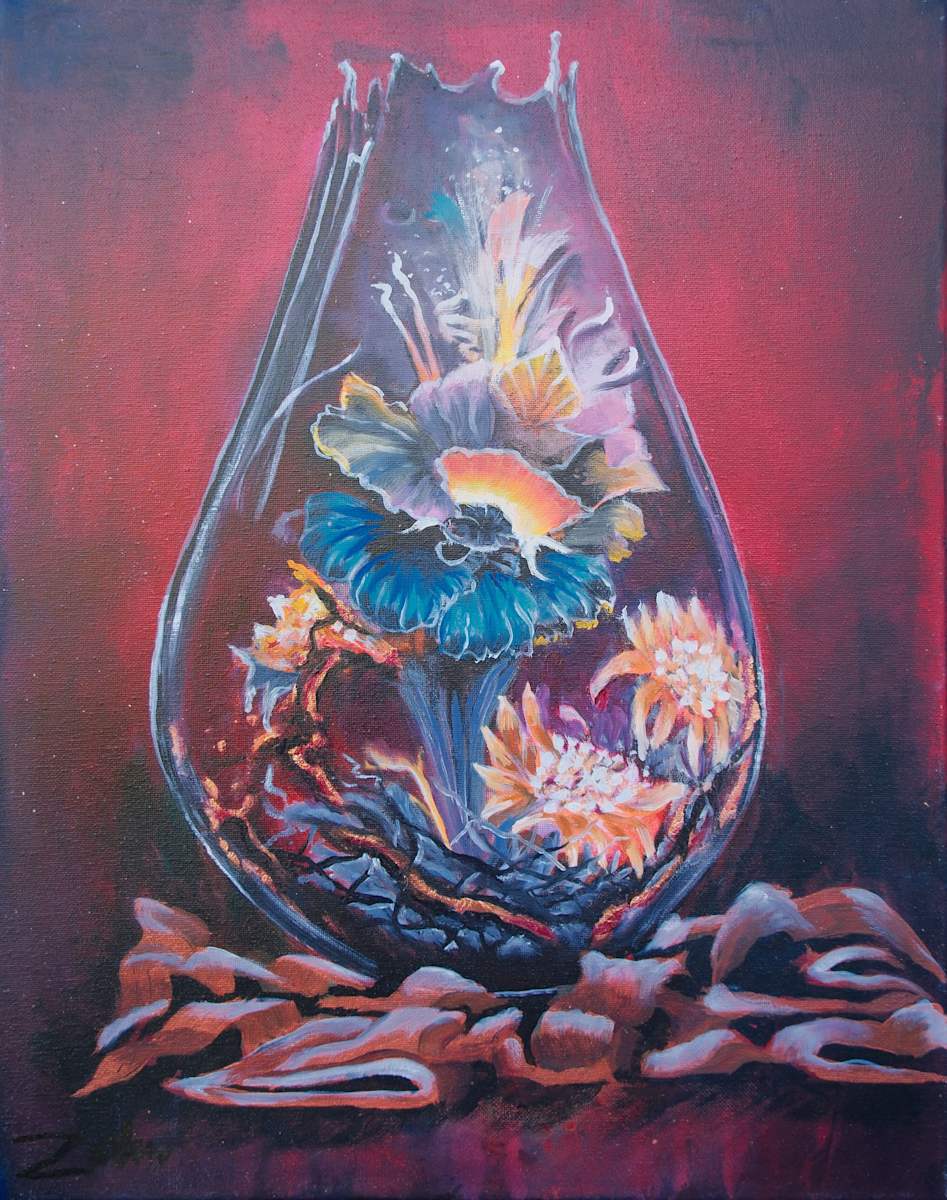 Study, flowerinvase by Zahn du Plessis, Image 1.