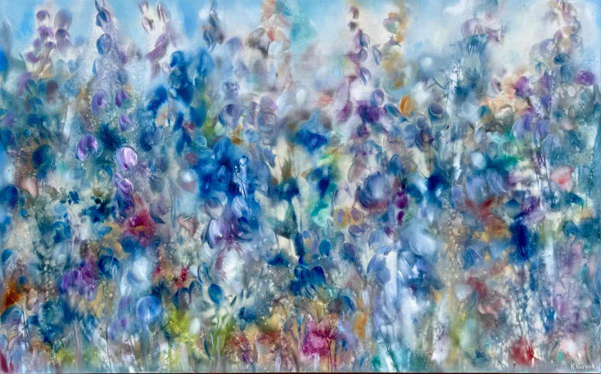 Purple Bells by Khrystyna Kozyuk 