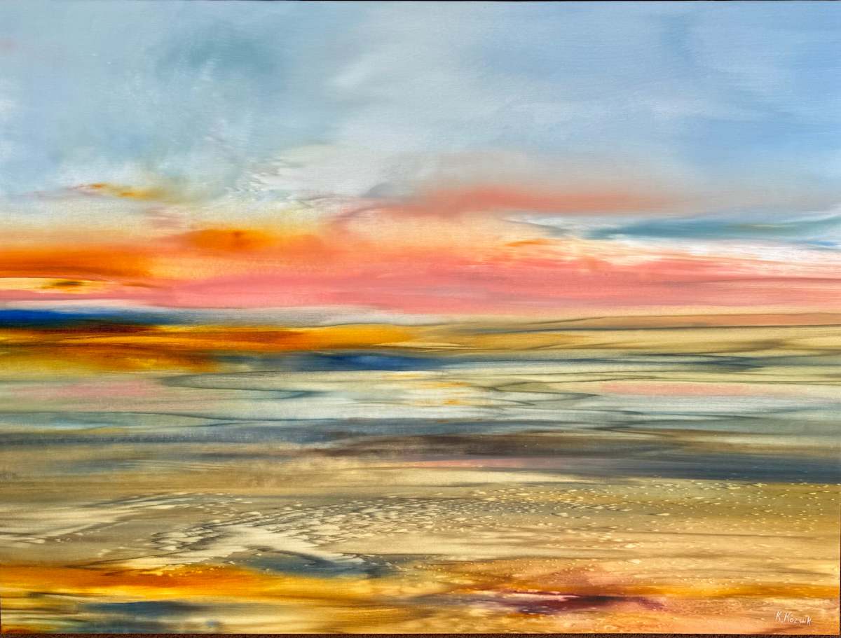 Pink Sunset by Khrystyna Kozyuk, Image 1.