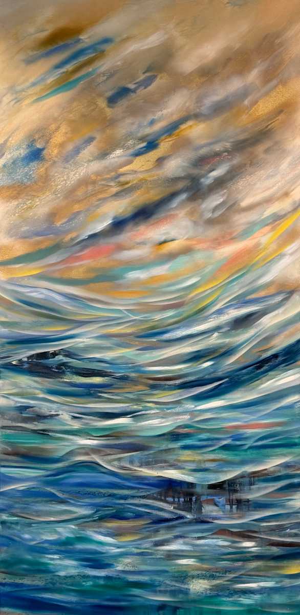 Mountain Shore I by Khrystyna Kozyuk, Image 1.