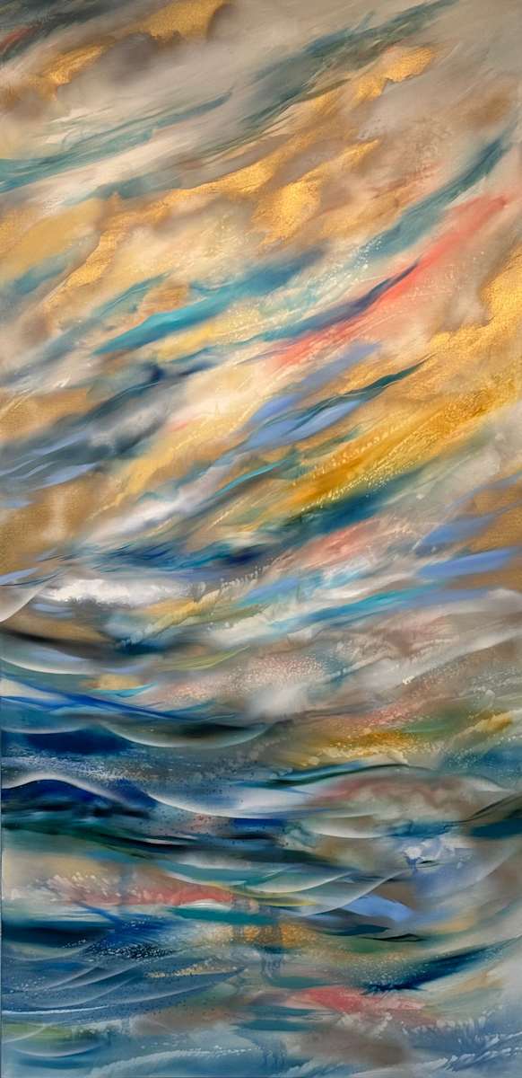 Mountain Shore III by Khrystyna Kozyuk  Image: Mountain Shore III