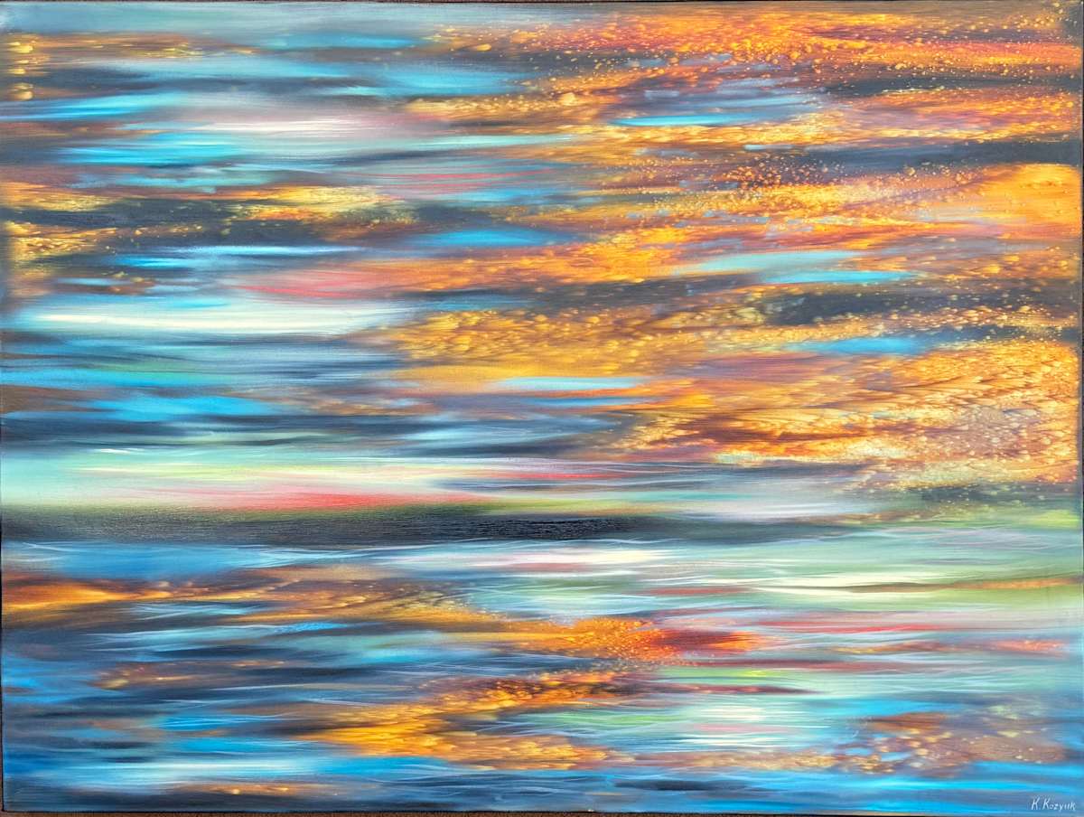 Astral Blue by Khrystyna Kozyuk 