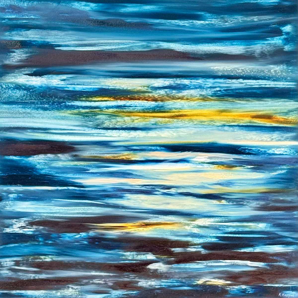 Mystic Ocean I by Khrystyna Kozyuk, Image 1.