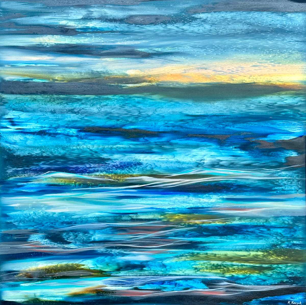 Mystic Ocean II by Khrystyna Kozyuk, Image 1.