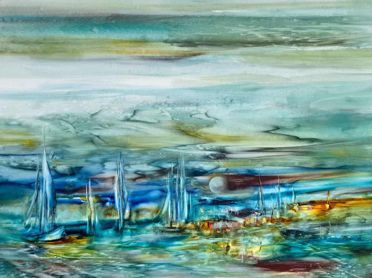 Summer Sailing by Khrystyna Kozyuk, Image 1.