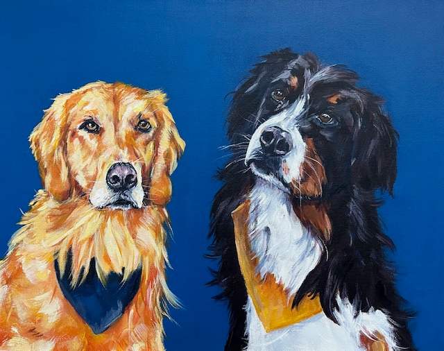 Sadie and Levi by Lisa Bramhill, Image 1.