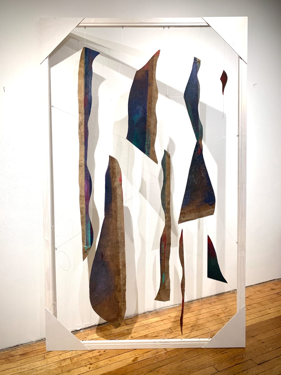Archaeology of a painting by Maria Mimma Scarpini  Image: Front view