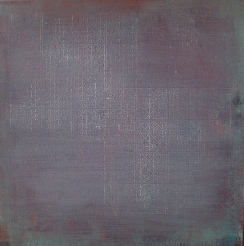 Grey by Maria Mimma Scarpini  Image: Oil on canvas