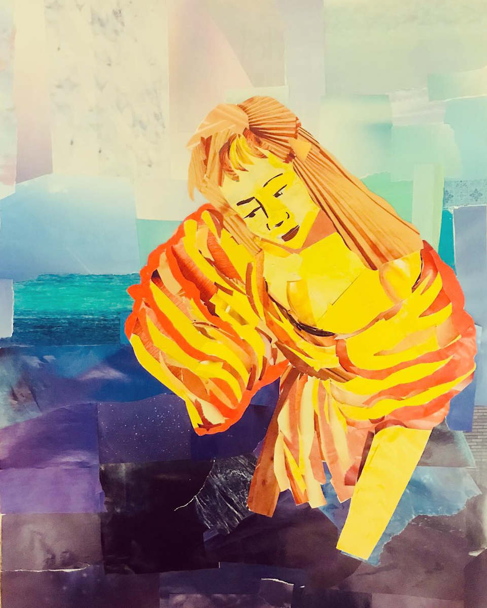 Judith from the series Judith Beheading Holofernes by Jeannie N. Hua 