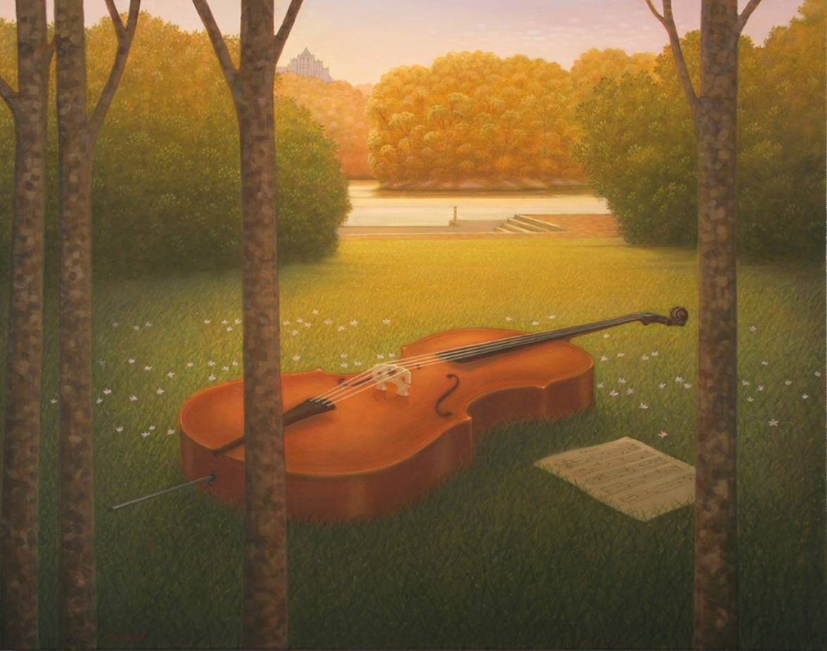 - sin titulo - cello by John Fraser 