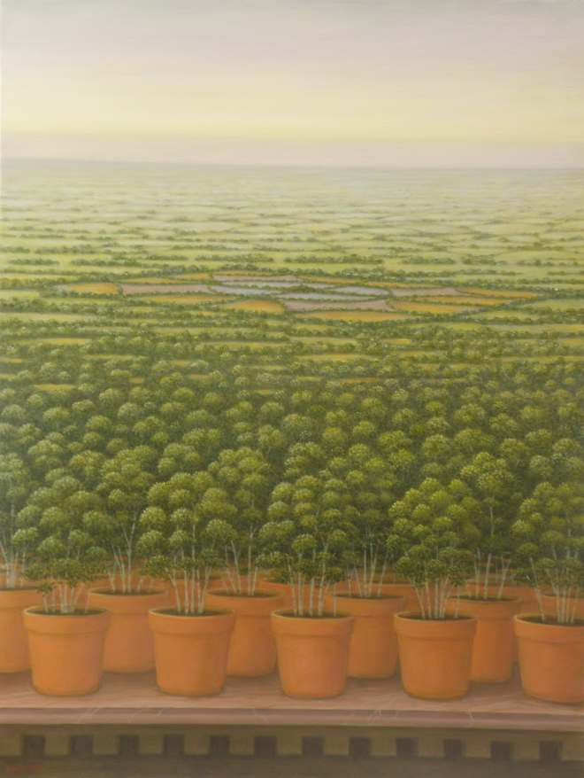 Pending Tree Pots by John Fraser 