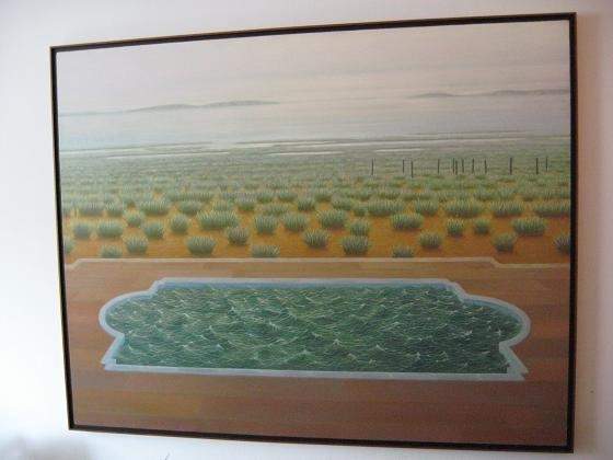 Poolside by John Fraser 